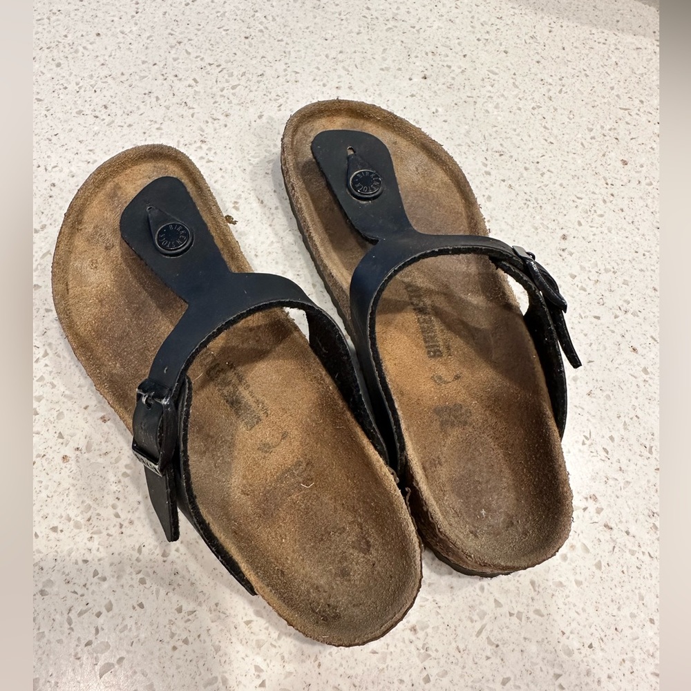 Birkenstock Gizeh Birko-Flor Black